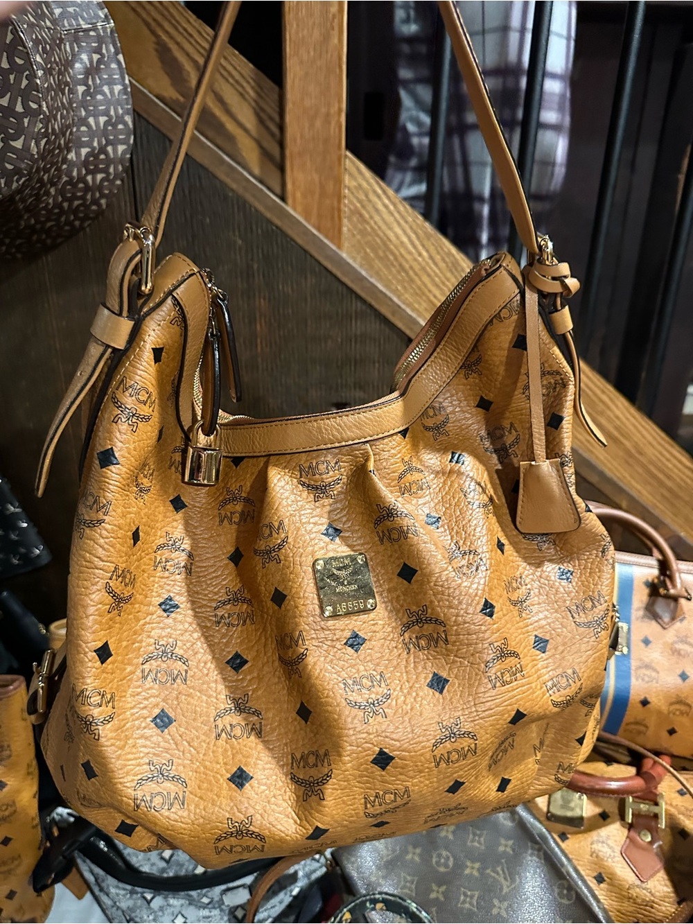 MCM shoulder bag